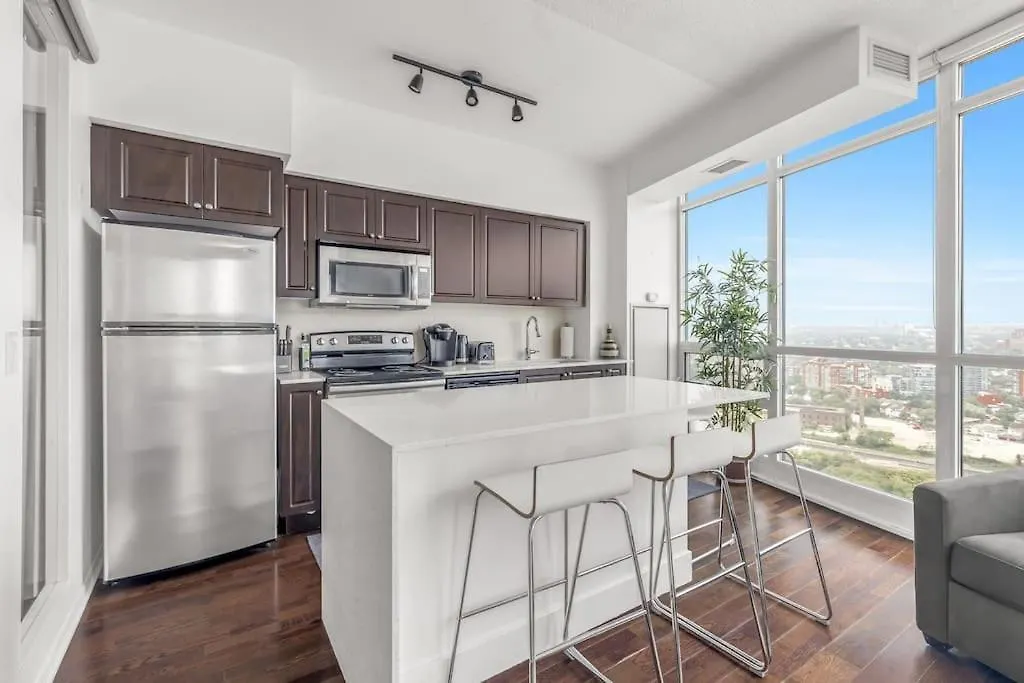 公寓 2 Bedroom With Amazing City Views & Free Parking 多伦多