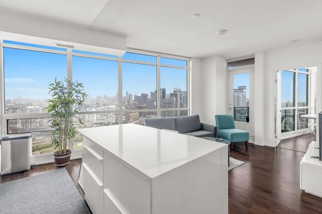 公寓 2 Bedroom With Amazing City Views & Free Parking 多伦多